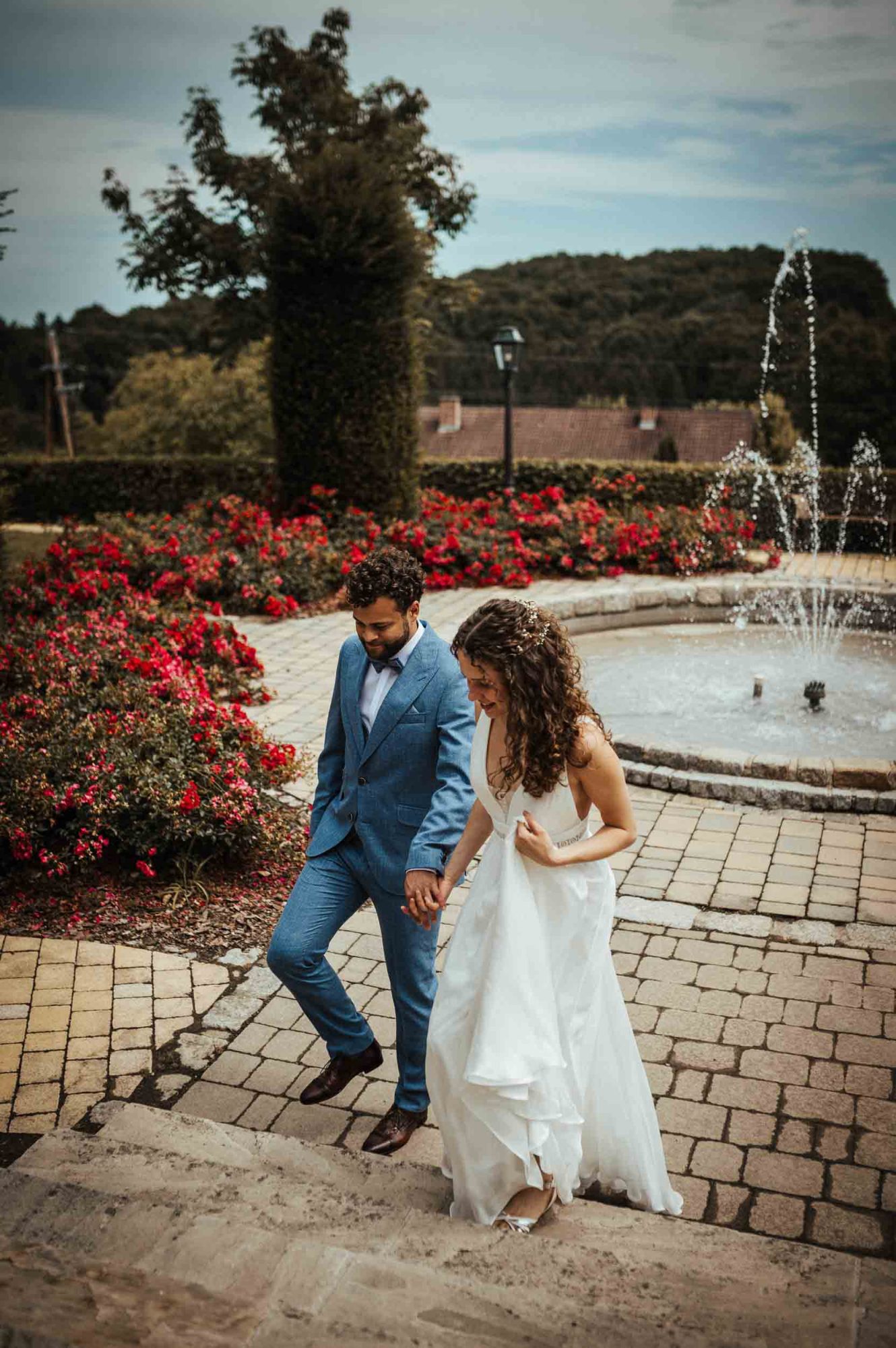 Vineyard wedding at Winery Thaler