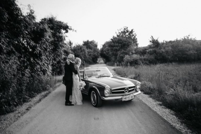 Timeless elegance captured in black and white