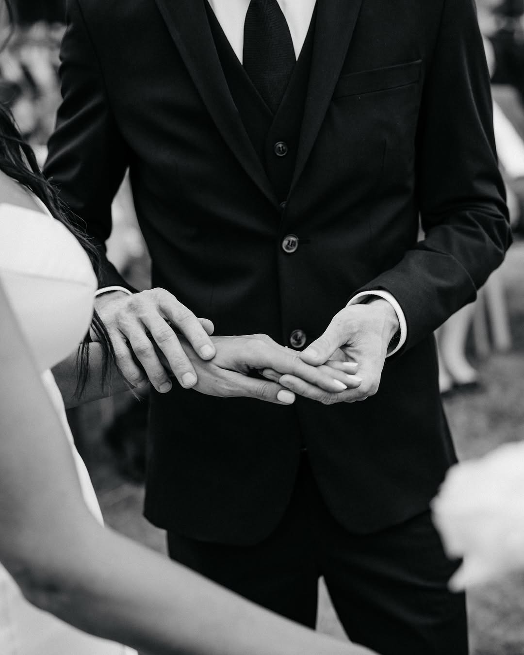 The weight of promise, the beauty of vulnerability and the start of forever